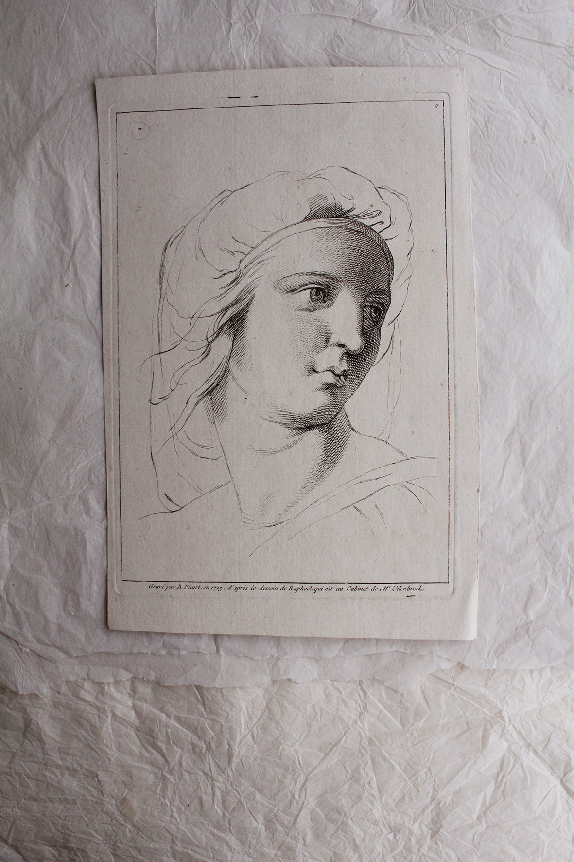 Old French Etching