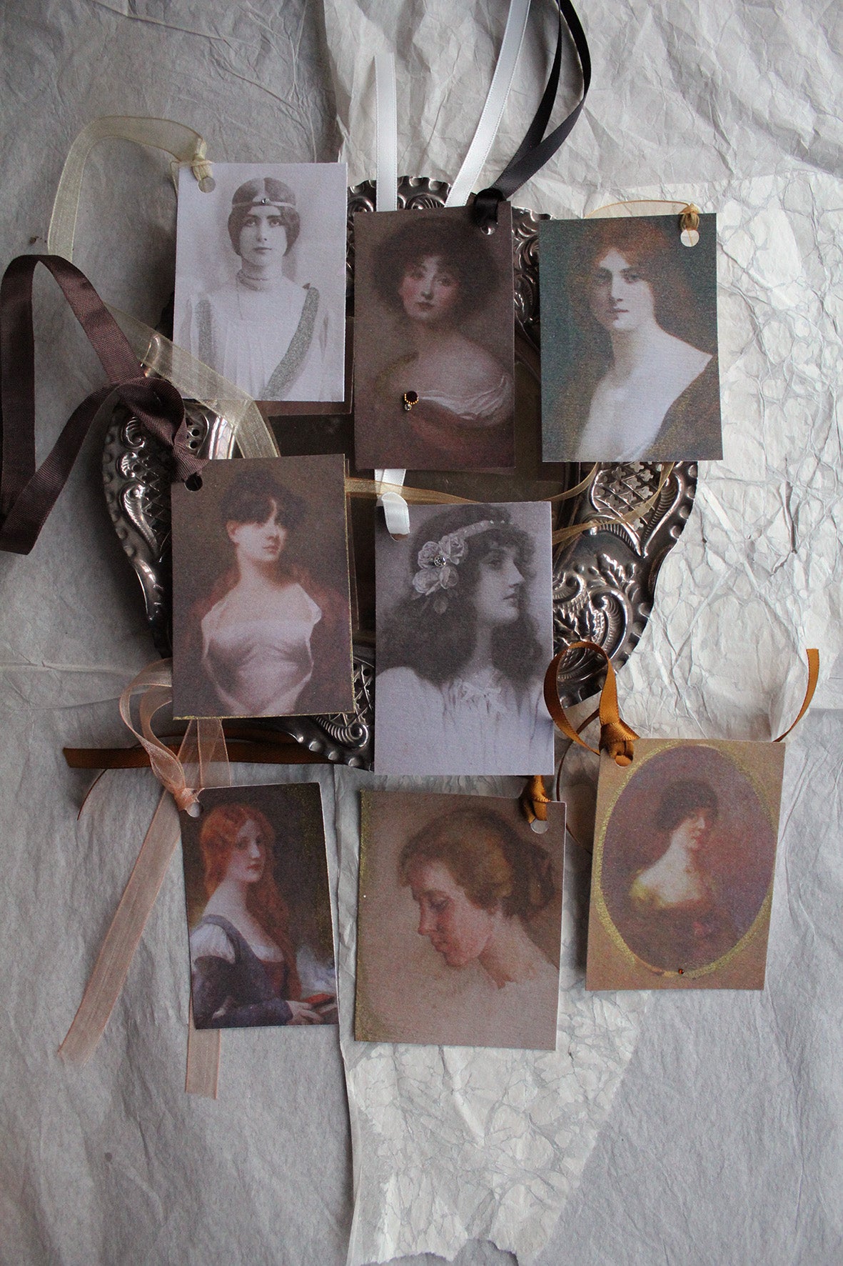 Collection of Gift Tags - Portraits - Quiet Light