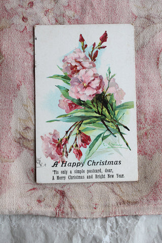 Old Collectable French Postcard - Sentiment - 10