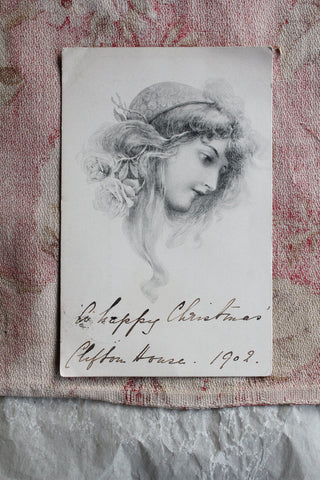 Old Collectable Postcard - Sentiment - 7