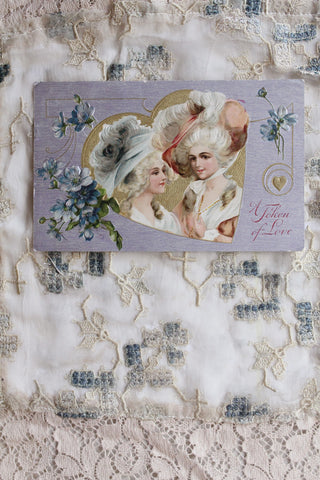 Two Old Thirties Floral Postcards