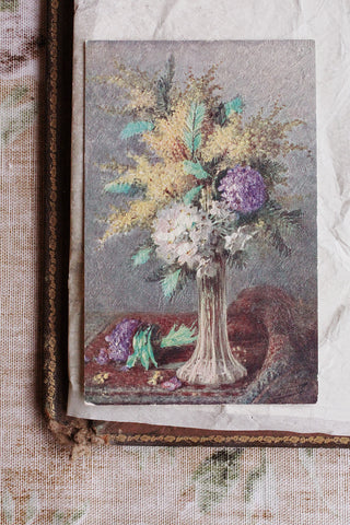 Old WW1 Embroidered Postcards - 10