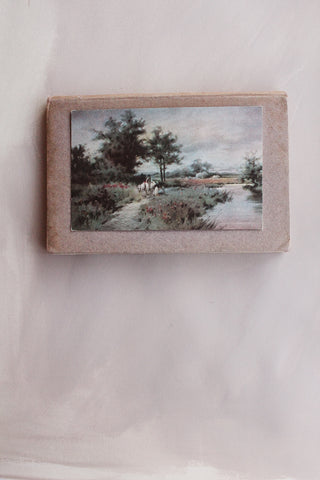 Old Collectable Postcard - Sunday Canter