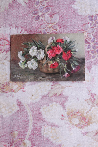 Collectable Postcard -  Flower Basket