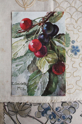 Collectable Postcard - Cherries