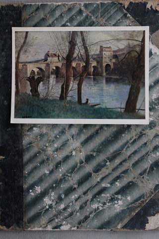 Two Old Thirties Floral Postcards