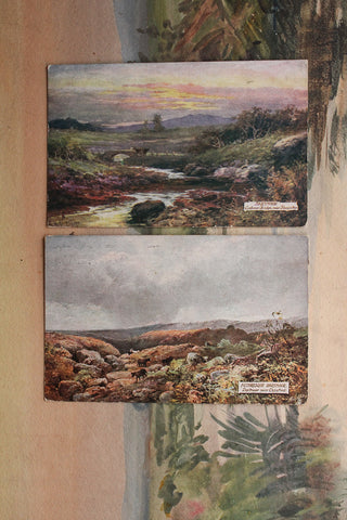 Old Collectable Postcards - Dartmoor