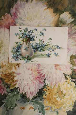 Collectable Postcard -  Forget Me Nots