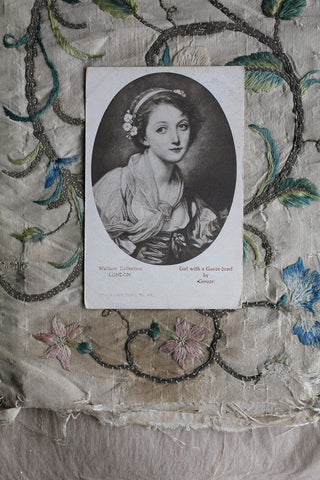 Old WW1 Embroidered Postcards - 10