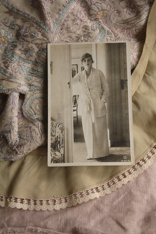Collectable Postcard - Miss Gladys Cooper at Home