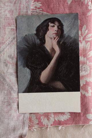 Old Collectable Postcard - Colombine