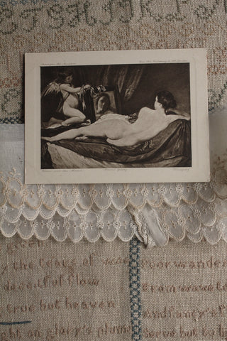 Old Burlington Art Miniature  -  Venus and the Mirror