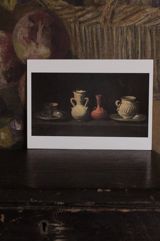 Two Old Thirties Floral Postcards