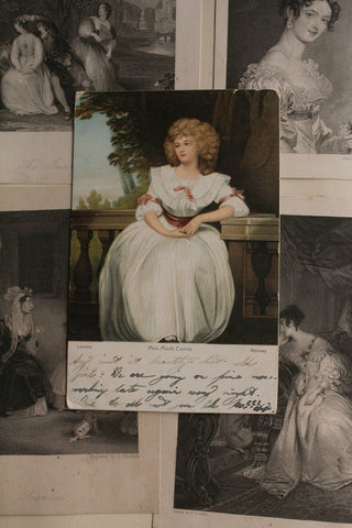 Collectable Postcard - Mrs Currie