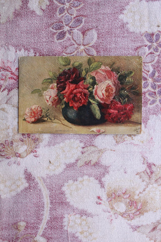Collectable Postcard -  Time of Roses - Rouge