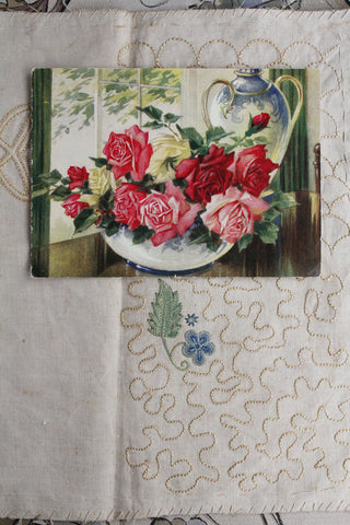 Roses On The Windowsill