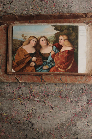Old Postcard - The Three Sisters