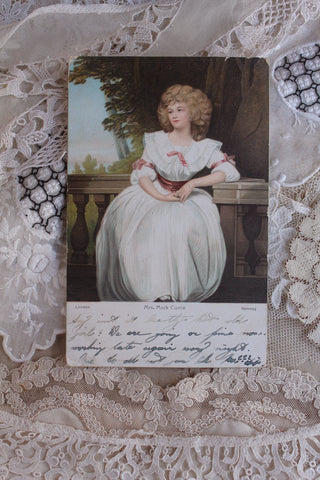 Old Collectable Postcard - Miss Currie