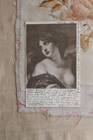 Old Collectable Postcard - Sorrow