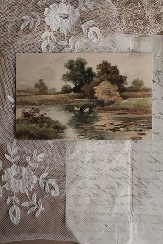 Old Collectable Postcard - Togetherness