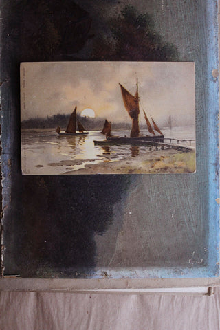 Old WW1 Embroidered Postcards - 10