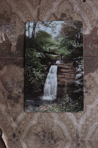 Old Postcard - Waterfall