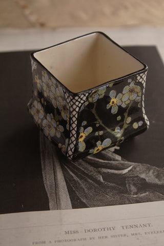 Art Deco Doulton Pot - Forget-Me-Nots