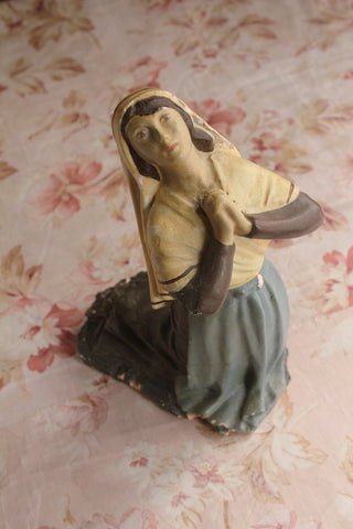 Vintage Reclaimed Statue - Saint Bernadette