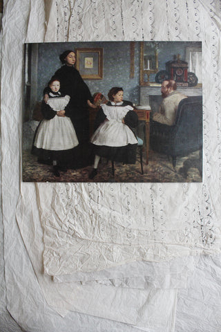 Old Print - Edouard Manet - Madame Manet on a Sofa