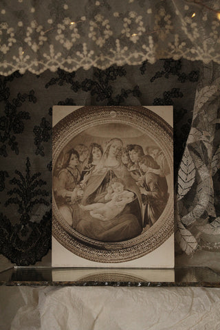Antique Print - Mary