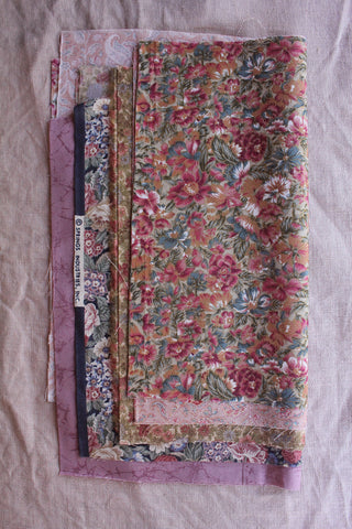 Vintage Printed Cotton - Project Panels