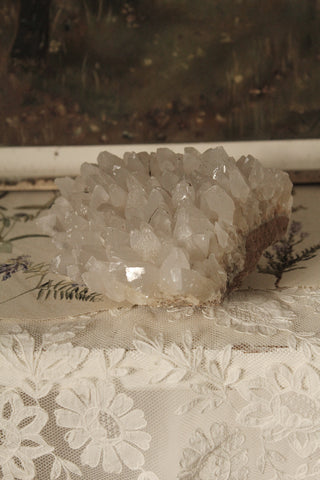 Beautiful Large Fragment of White Quartz Rock