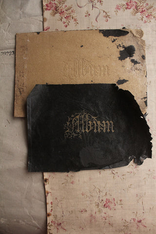 Old Stamped & Gilded Reclaimed Album Cover