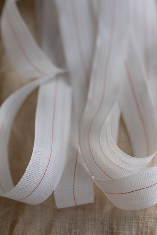 Fine Old Rayon Pin Stripe Ribbon