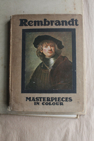Old Masterpieces Book - Rembrandt
