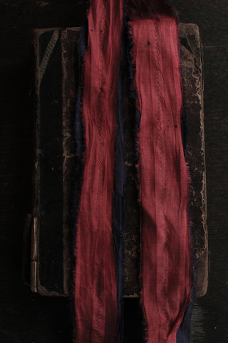 THE RIBBON PATH - Delicate Layered Silk Ribbon - Cathedral