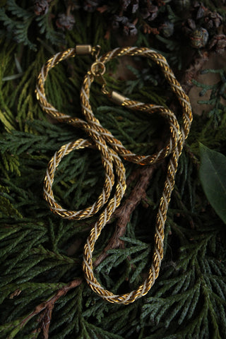 Vintage Sparkly Rope Necklace