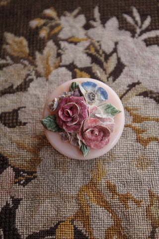 Vintage Floral Cluster Brooch