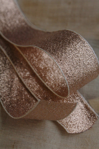 Lustre Ribbon - Rose Gold - 3cm