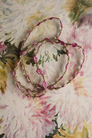 Vintage Rose Thread Ribbon