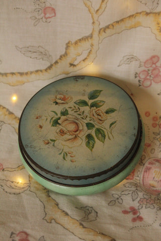 Vintage Floral Toffee Tin
