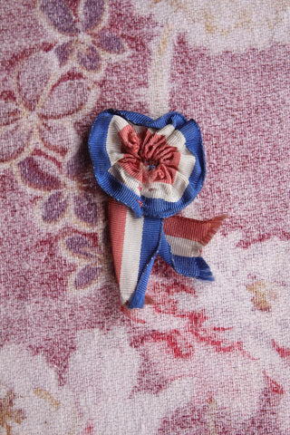 Teeny French Silk Ribbon Rosette
