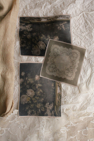 Beautiful Silk Patina Panels - collection 4