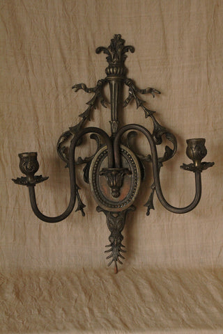 Old Hand Made Decorative Sconce