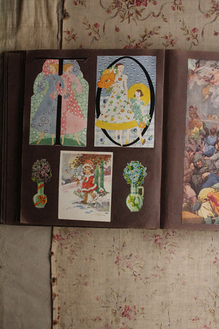 Early 1900's curated scrapbook - gathering 2