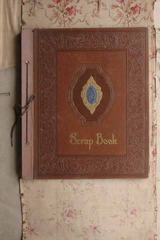 Early 1900's blank scrapbook - design 1