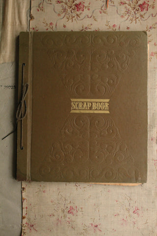 Early 1900's blank scrapbook - design 3
