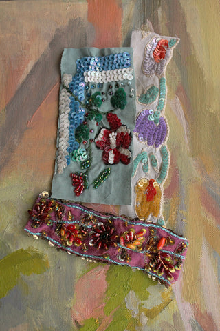 Velvet Ribbon - Auburn - 1cm