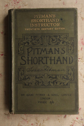 Old Shorthand Book