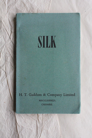 Vintage Information Booklet - Silk